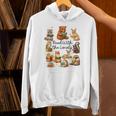 Reading Book Lover Bookish Camping Read With The Locals Unisex Hoodie