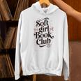 Soft Girl Book Club Coquette Bow Aesthetic Reader Unisex Hoodie