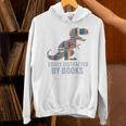 StuffedRex Trex Stuffy Books Nerds Dinosaur Costume Trex Unisex Hoodie