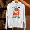 Tea A Cup Of Tea And A Good Book Is What I Need Cat Men Women Kids Unisex Hoodie
