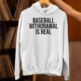 Vintage Baseball Withdrawal Is Real Premium Tri-Blend Unisex Hoodie Vintage Baseball Withdrawal Is Real Premium Tri-Blend Unisex Hoodie
