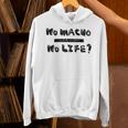 【公式】No Macho No Life 長袖tシャツ パーカー