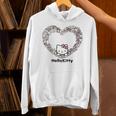 ハローキティ Usデザイン ハート 長袖tシャツ パーカー