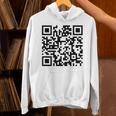 裏面面白いqr Fck You Code 中指言葉 パーカー