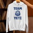 野獣のイエティ 忌まわしい雪だるまのユーモア 私はイエティが大好き Team Yeti パーカー