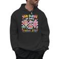 100th Day Of School Teacher 100 Days Coffee Books Men Hoodie