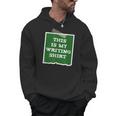 Author This Is My Writing Tee Novelist Story Book Writer Men Hoodie