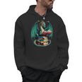 Books Dragon Reading Book Lover Men Hoodie Books Dragon Reading Book Lover Men Hoodie