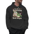 Bookworm I'm A Book Dragon Fantasy Reader Lover Bookish Men Hoodie