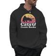 Cats And Comic Books Or Women's Cat And Comic Book Men Hoodie