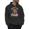 Coloring Book Lover Childrens Book Drawing Coloring Color Men Hoodie