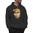 Cute Chick Reading Book Bandana Men Hoodie
