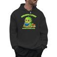 Cute Dino Book Lover Unearth A Story Summer Reading Men Hoodie