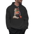 Cute Red Panda Reading Book Animal Bookworm Men Hoodie