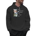 Easily Distracted By Books Wine And Cats Lover Men Hoodie Easily Distracted By Books Wine And Cats Lover Men Hoodie