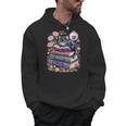 Fantasy Drama Tragedy Cute Cat Book Lover Readers Librarians Men Hoodie