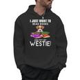 I Just Want To Read Books And Pet My Westies Men Hoodie I Just Want To Read Books And Pet My Westies Men Hoodie