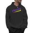 Librarian Books Retro 80s Style Reading Book Lover Men Hoodie