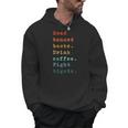 Read Banned Books Drink Coffee Fight Bigots Avid Reader Read Men Hoodie