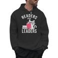 Readers Are Leaders Book Reading Men Hoodie