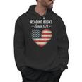Reading Books Since 1776 American Reading Pride Men Hoodie