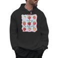 Reading Is My Jam Preppy Stawberry Bookworm Book Lover Nerd Men Hoodie