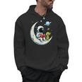 UFO Alien Astronaut Reading Book In Space Men Hoodie UFO Alien Astronaut Reading Book In Space Men Hoodie