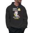 Women's 100 Chance Of Reading Book Lover Unicorn Men Hoodie