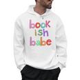 Bookish Babe Book Lovers Women Woman Loves To Read Reading Men Hoodie