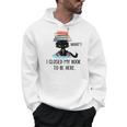 Cat What ShirtCat & Books ShirtI Closed My Book To Be Here Men Hoodie