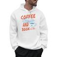Coffee And Books I Love Them Both Vintage Retro Book Lover Men Hoodie