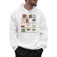 FUNNY NO SELF SHELF CONTROL READING BOOKS BOOKWORM BOOK PUN Men Hoodie