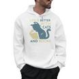 Life Is Better With Cats And Books Men Hoodie Life Is Better With Cats And Books Men Hoodie