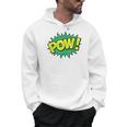 POW Vintage Superhero Comic Book Sound Effect Tshirt Men Hoodie