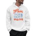Retro Tired Moms Book Club Women Bookish Men Hoodie Retro Tired Moms Book Club Women Bookish Men Hoodie