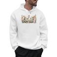 Teacher Gnome Motif Floral Stack Of Books Decor Cute Reading Men Hoodie Teacher Gnome Motif Floral Stack Of Books Decor Cute Reading Men Hoodie