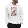 Women's Hot Girls Reader Floral Book Lover Cute Skeleton Reading Men Hoodie