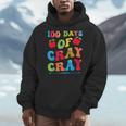 100 Days Of Cray Cray Apples And Books Men Hoodie