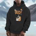 Boo Kids Book Lover Ghost Halloween Librarian Men Hoodie