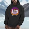 Book Ghost Reading Halloween Teacher For Men Women Men Hoodie