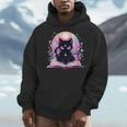 Book Lover Crystal Witchy Cute Cat Kawaii Pastel Goth Men Hoodie Book Lover Crystal Witchy Cute Cat Kawaii Pastel Goth Men Hoodie