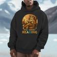 Boys Animal Wild About Reading Cheetah Book Men Hoodie Boys Animal Wild About Reading Cheetah Book Men Hoodie