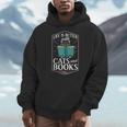 Cat Read Book Reader Reading Librarian Men Hoodie