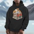 Dog Reading Book Pajama Sleep Men Hoodie