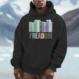 Freadom Books Reader Librarian Reading Men Hoodie