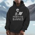 I'm With The Banned Tshirt Read Banned Books Lover BookWorm Men Hoodie I'm With The Banned Tshirt Read Banned Books Lover BookWorm Men Hoodie