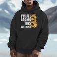 I'm All Booked This Weekend Book Lovers Avid Readers Reading Men Hoodie