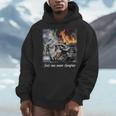Just One More Chapter Dumpster Raccoon Reading Book Men Hoodie