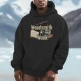 Wordsmith At Work Vintage Writer & Author Pen Book Lover Men Hoodie