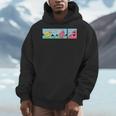 Mr Men Mr Greedy Retro Comic Book Colourful Men Hoodie